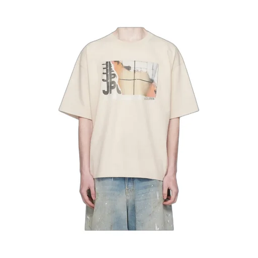 Jean Paul Gaultier Oversized Printed Fire T Shirt