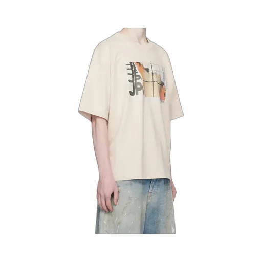 Jean Paul Gaultier Oversized Printed Fire T Shirt