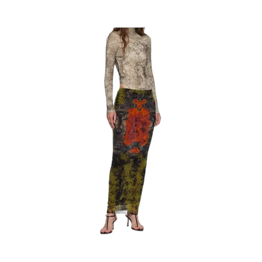 MÉDaillon-Print Bodysuit