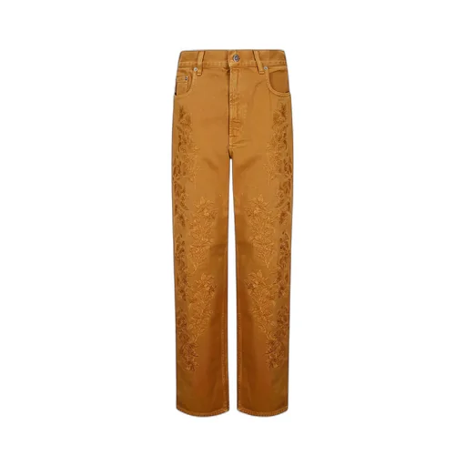 Golden Goose Deluxe Brand Kim Floral Embroidered Pants