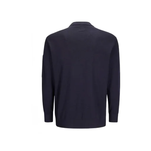 Lens-Detail Crew-Neck Sweater