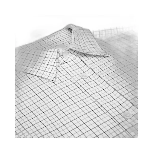 Relaxed Shirt In Checked Cotton Twill