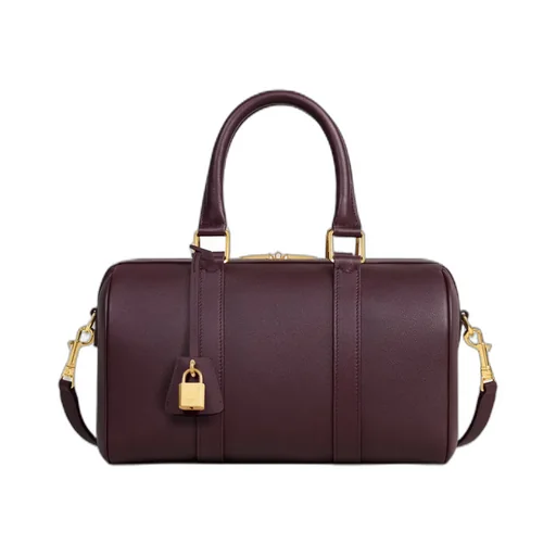 Medium Boston In Supple Grained Calfskin