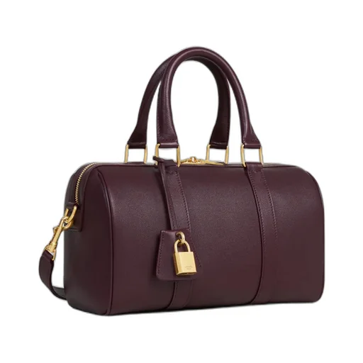 Medium Boston In Supple Grained Calfskin
