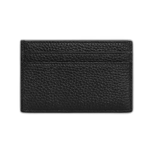 Card Holder In Grained Calfskin