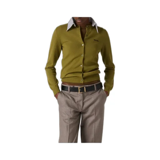 Cashmere Cardigan With Collar
