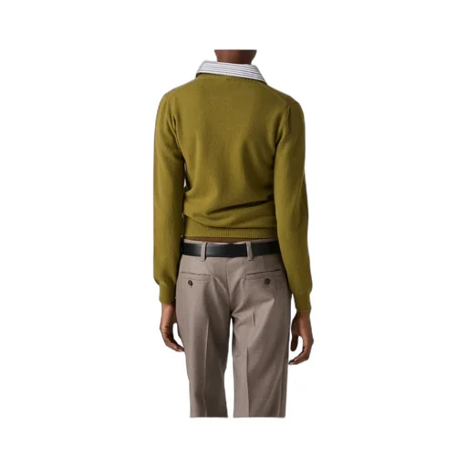 Cashmere Cardigan With Collar