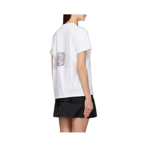 Ganni Logo Detail Short Sleeve T-Shirt