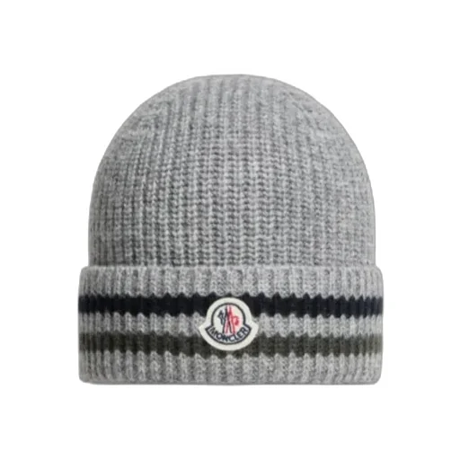 Striped Wool Beanie