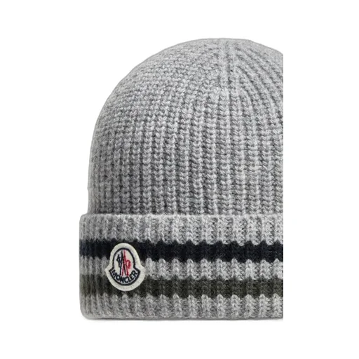 Striped Wool Beanie