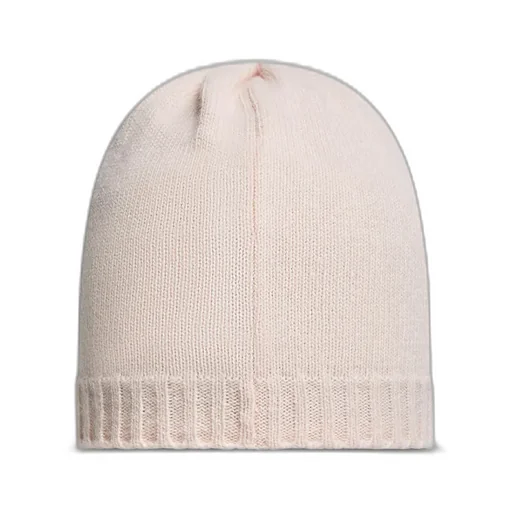 Embroidered Logo Wool & Cashmere Beanie