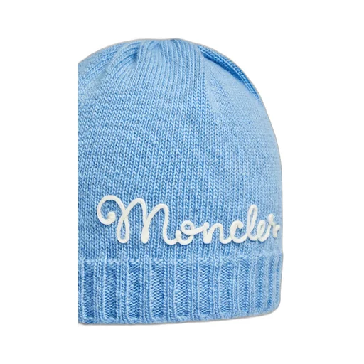 Embroidered Logo Wool & Cashmere Beanie