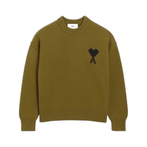 Ami Paris Ami De Coeur Crewneck Jumper
