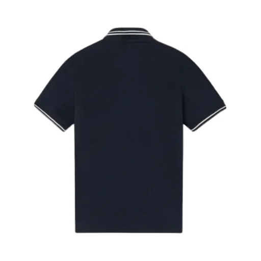 Tipped Collar Polo Shirt