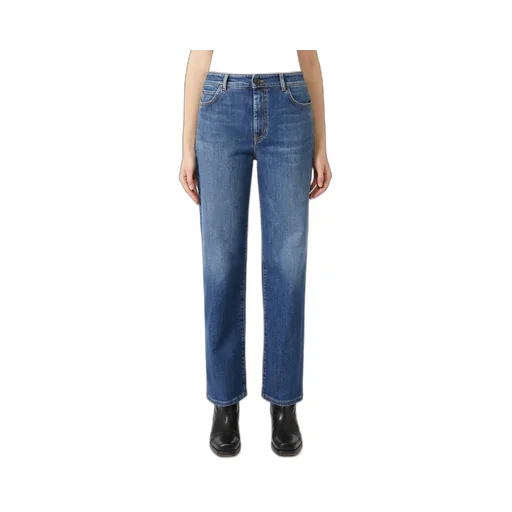 Straight-Fit Denim Jeans