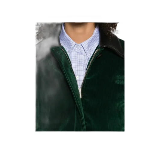 Miu Miu Logo-Detailed Long-Sleeved Coat