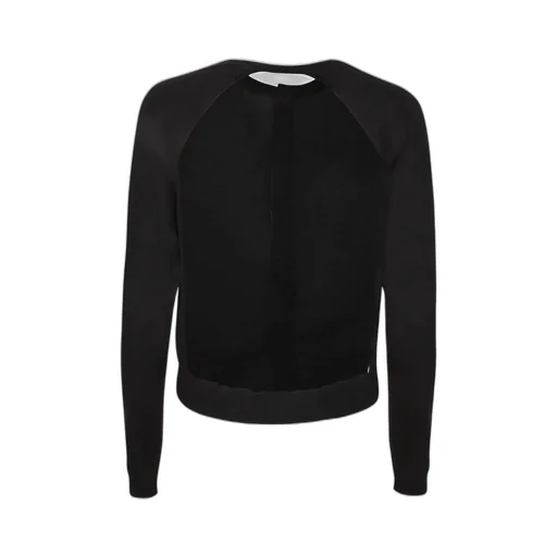 Moschino Logo Plaque Button-Up Knitted Cardigan