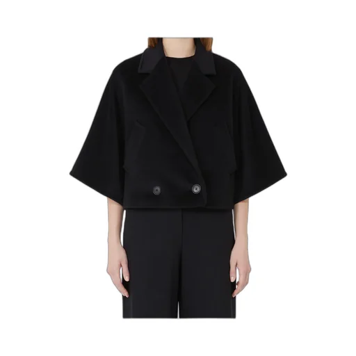 Wool And Cashmere Cropped Jacket