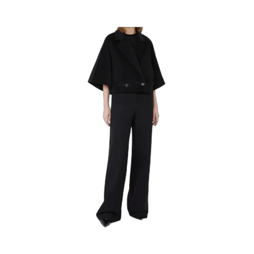 Wool And Cashmere Cropped Jacket