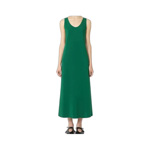 Crpe De Chine Dress