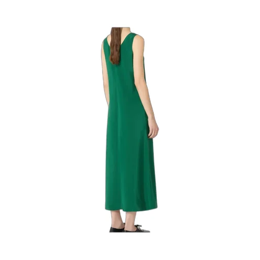 Crpe De Chine Dress