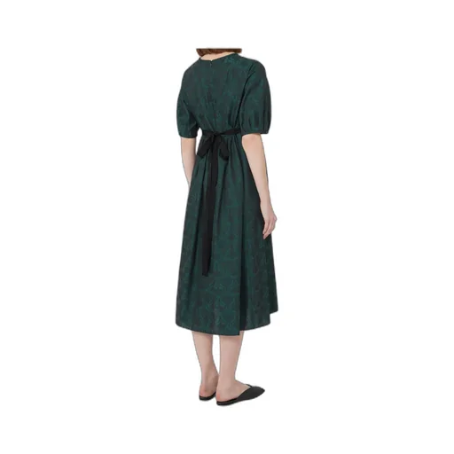Jacquard Cotton Dress