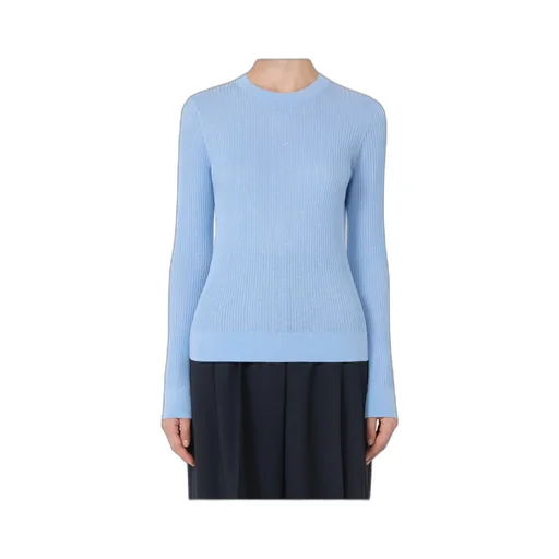 Max Mara Studio Crewneck Ribbed Jumper