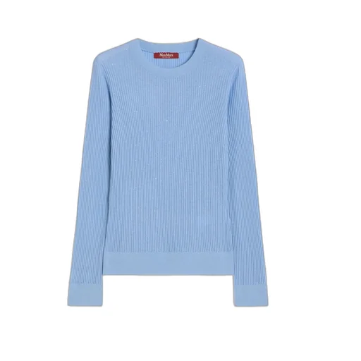 Max Mara Studio Crewneck Ribbed Jumper
