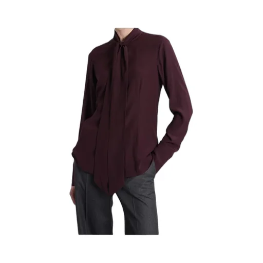 Bow-Tie Silk Shirt