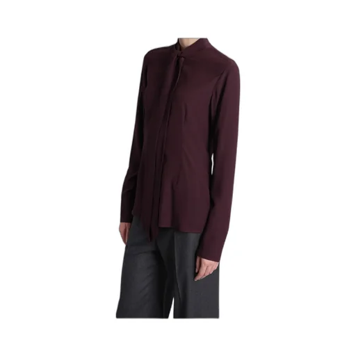 Bow-Tie Silk Shirt