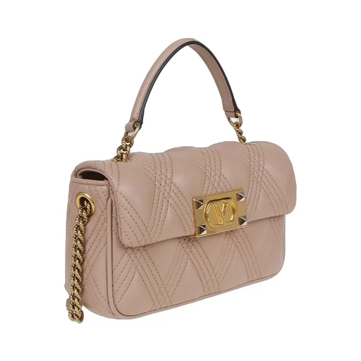 Quilted-Effect Chain-Strap Mini Bag
