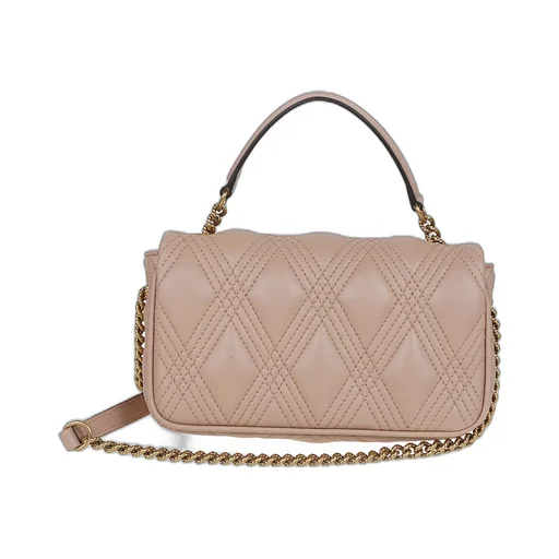 Quilted-Effect Chain-Strap Mini Bag