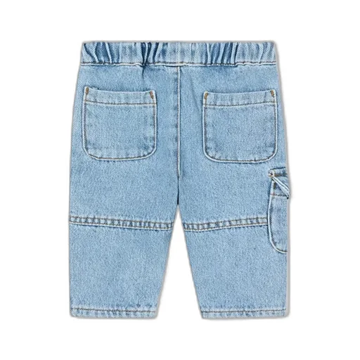 Logo-Embroidered Cargo Trousers