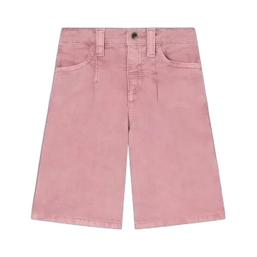 Logo-Plaque Cotton Trousers