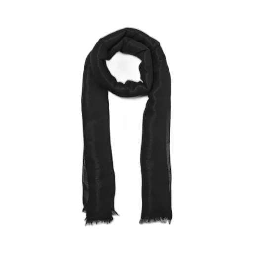 Emporio Armani Frayed Hem Scarf
