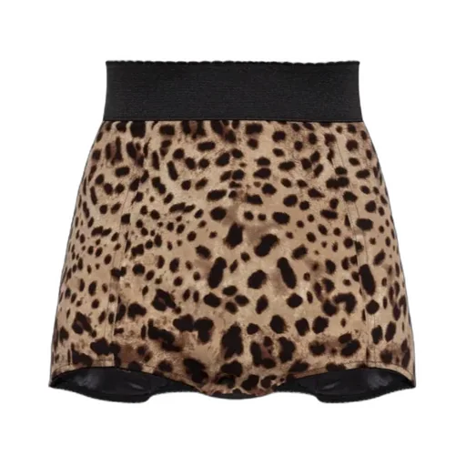 Dolce & Gabbana Leopard Printed Shorts