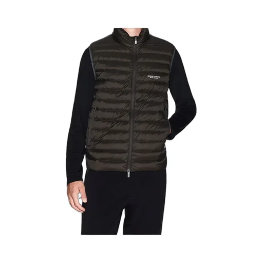 Full Zip Sleeveless Down Jacket