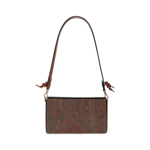 Paisley-Patterned Shoulder Bag