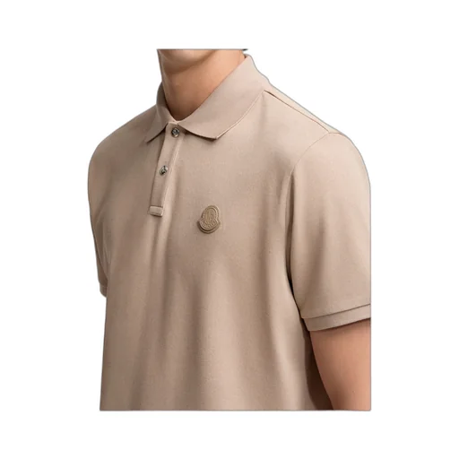 Logo Patch Cotton Piquet Polo Shirt