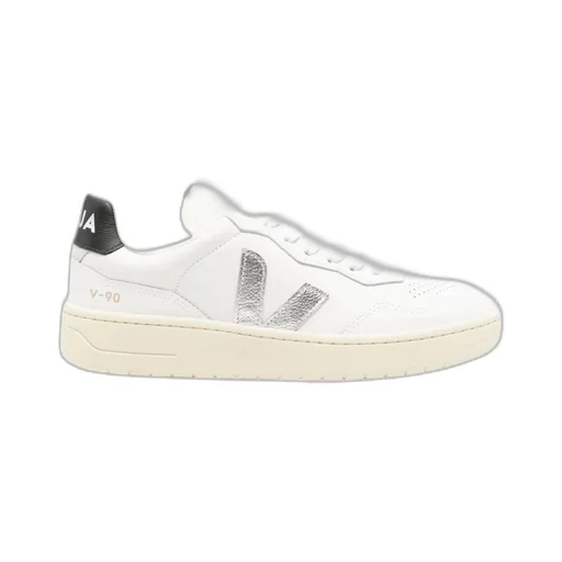 Veja V-90 Lace-Up Sneakers