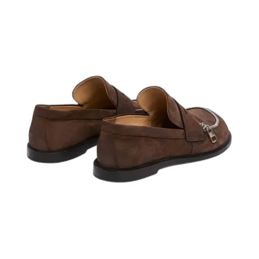 Suede Biker Moccasin