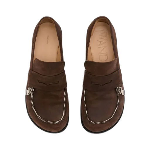 Suede Biker Moccasin