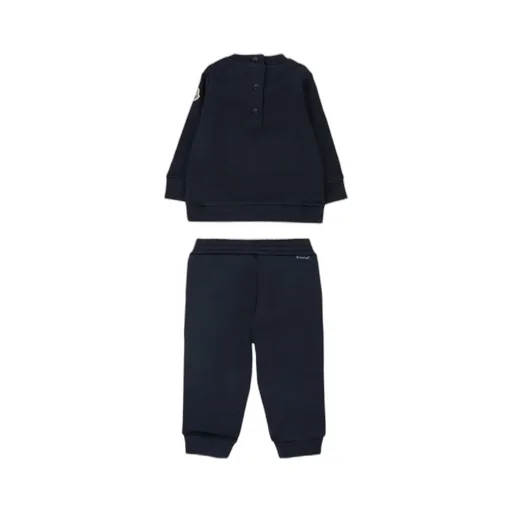 Logo-Patch Button-Fastening Sweater