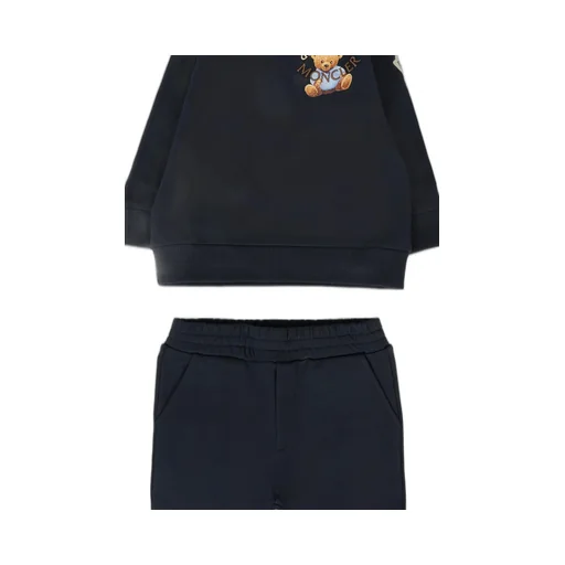 Logo-Patch Button-Fastening Sweater