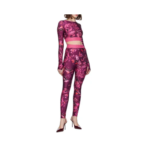 Barocco-Print Leggings