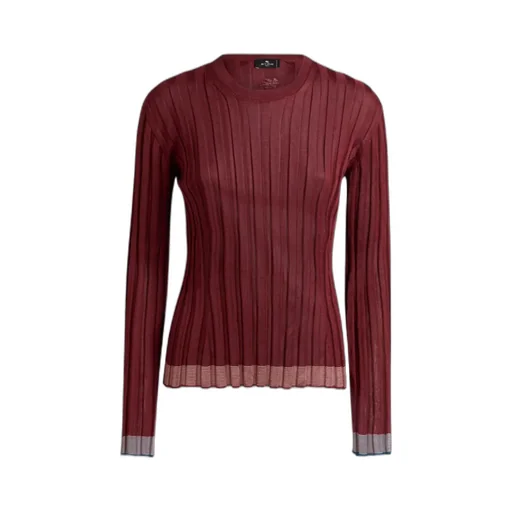 Etro Ribbed Crewneck Sweater