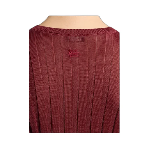 Etro Ribbed Crewneck Sweater