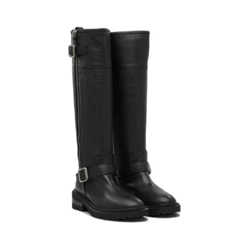Round-Toe Ankle Boots