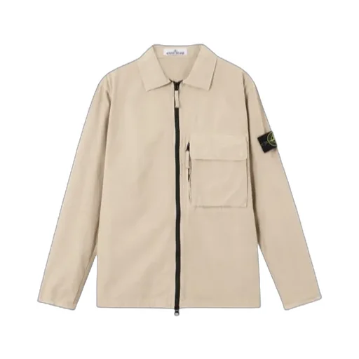 Zip-Front Patch-Pocket Jacket