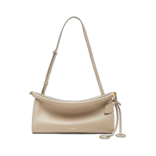 AlaÏA Logo Stamp Small East West Shoulder Bag